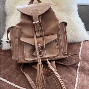 Freebird by Steven Brown Leather Backpack